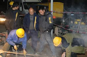 管網出漏點—搶修保供暖—從發(fā)現(xiàn)泄漏到恢復供熱僅用13個小時